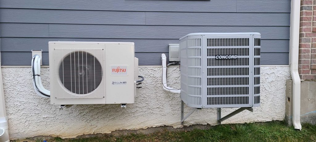 AC-replacement-Ductless-Mini-split-installation-near-Newtown-Square-PA.-McGinley-Services-heating-and-cooling