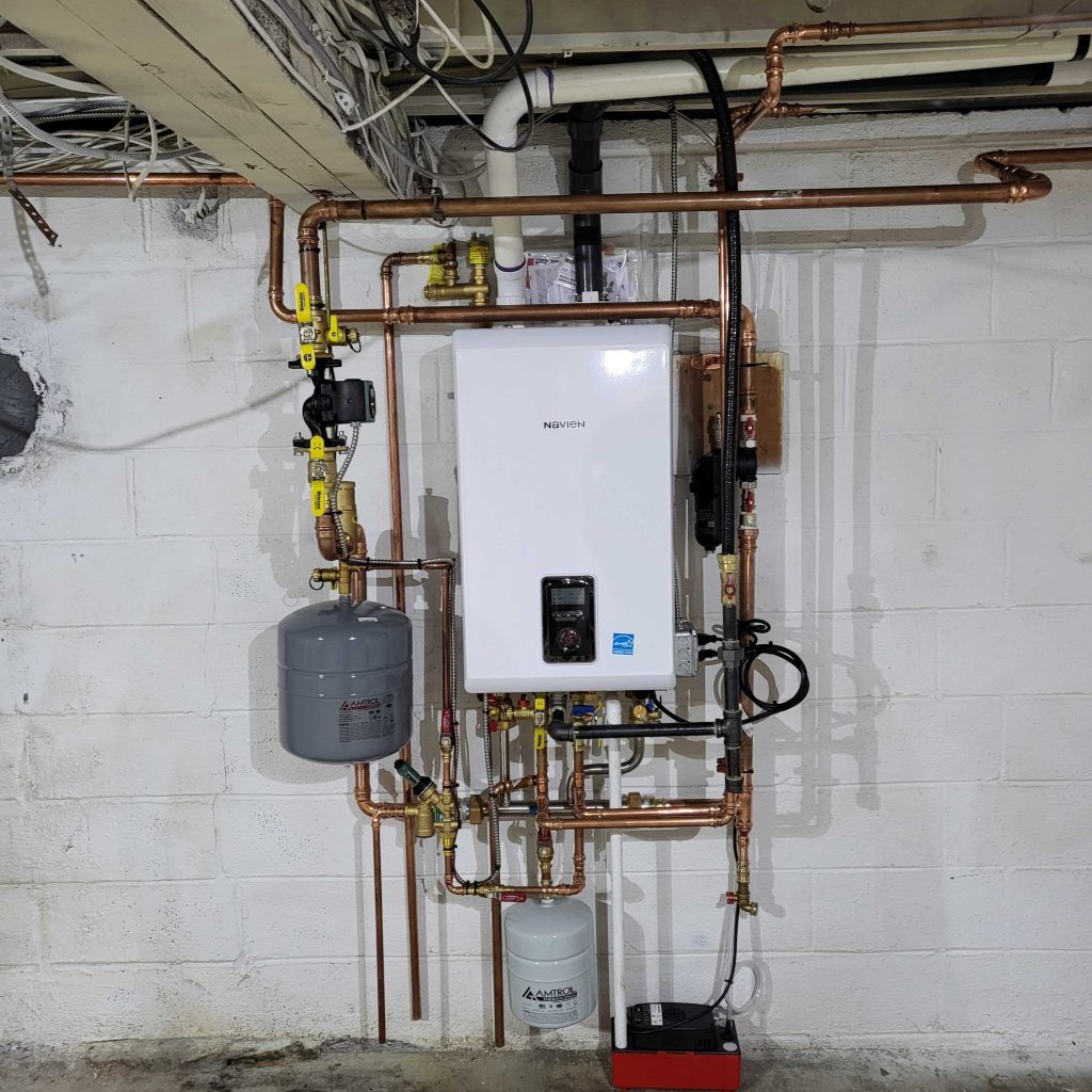 Navien-gas-boiler-installation-near-Haverford-Township-PA.-McGinley-Services-heating-and-cooling