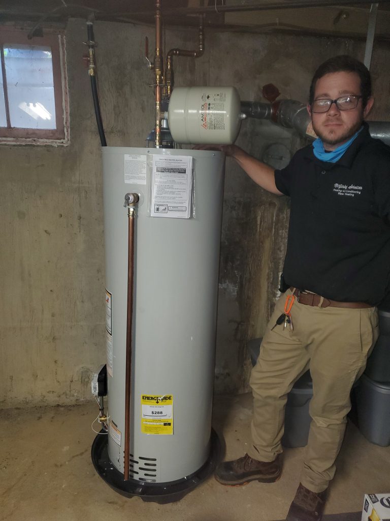 water heater installation in Aston 
pa