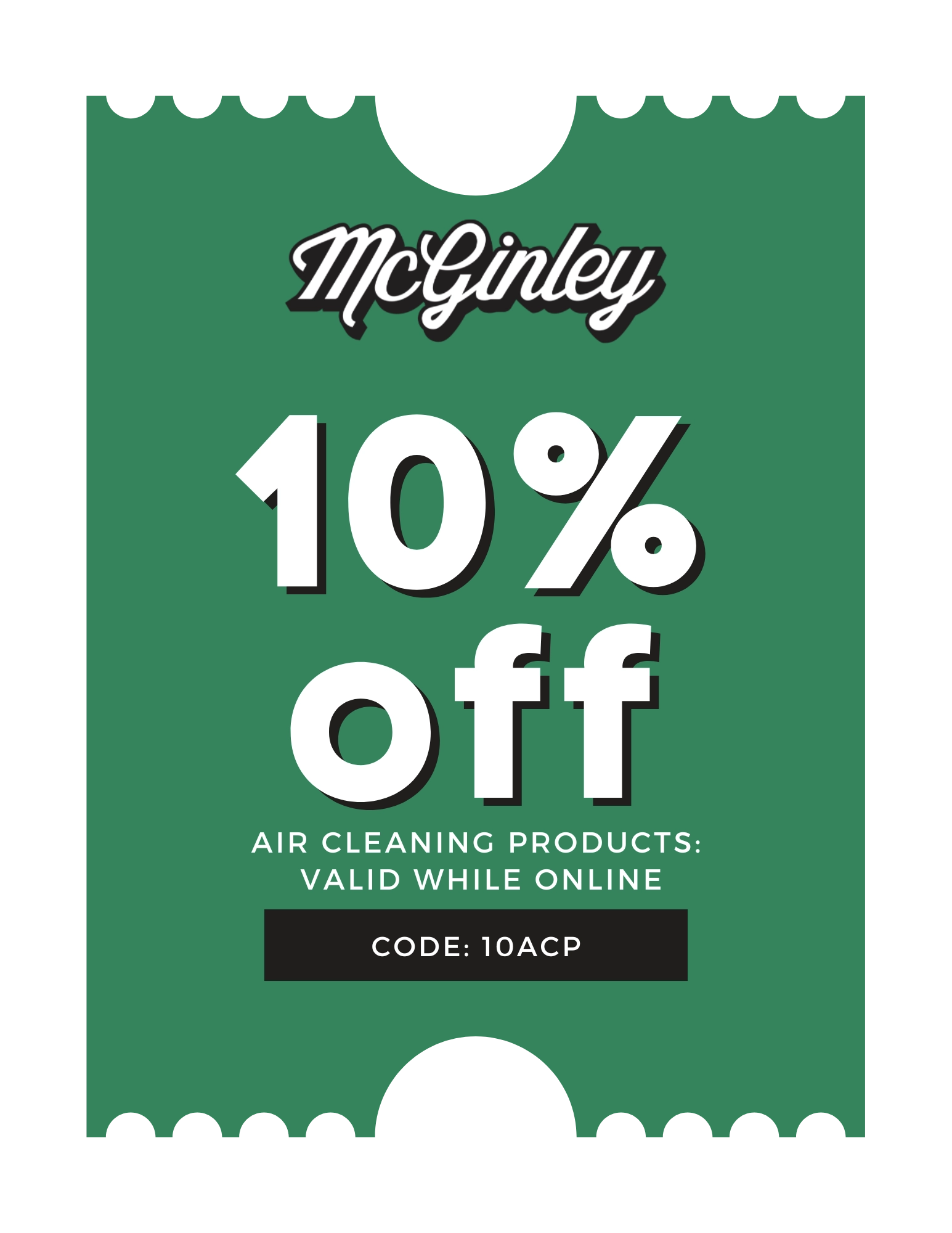 Save with McGinley!